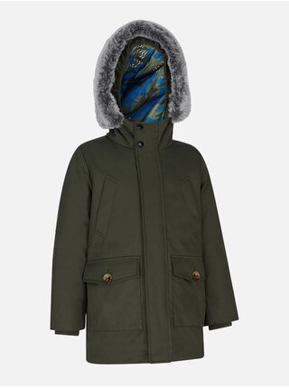 Khaki chlapecká bunda Geox Norwolk