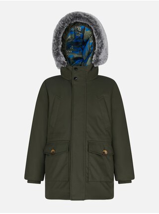 Khaki chlapecká bunda Geox Norwolk