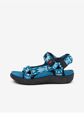 Modré chlapecké vzorované sandály Lee Cooper