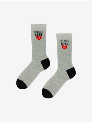 Pánské ponožky Lee Cooper Basic šedá  Lee Cooper