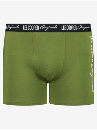 Pánské boxerky Lee Cooper Printed kaki M Lee Cooper