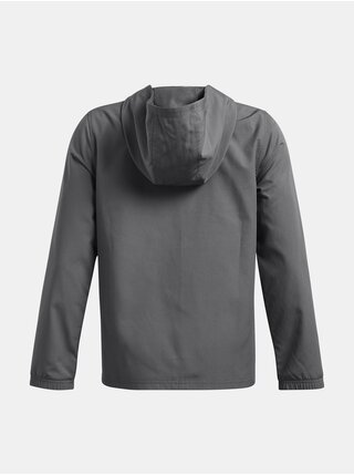 Chlapecká bunda Under Armour UA Sportstyle Windbreaker-GRY