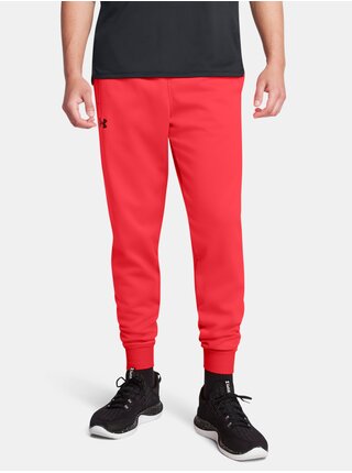 Pánské tepláky Under Armour UA Armour Fleece Joggers-RED