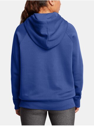 Mikiny s kapucou pre ženy Under Armour - modrá