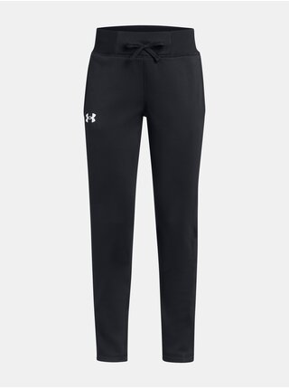 Dívčí tepláky Under Armour Armour Fleece Pants-BLK