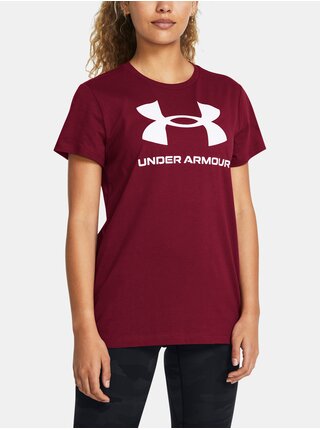 Dámské tričko Under Armour UA Rival Logo SS-RED