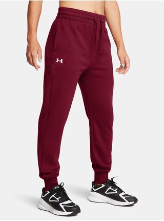 Dámske tepláky Under Armour UA Rival Fleece Jogger-RED