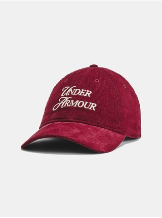 Unisexová šiltovka Under Armour Sportstyle Corduroy ADJ-RED