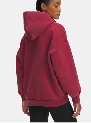 Dámska mikina Under Armour UA Icon HWT Flc OS Hdy-RED