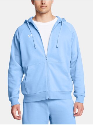 Pánská mikina Under Armour UA Rival Fleece FZ Hoodie-BLU