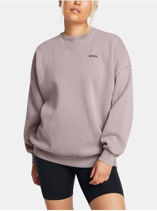 Dámska mikina Under Armour UA Icon HWT Flc OS Crew-GRY