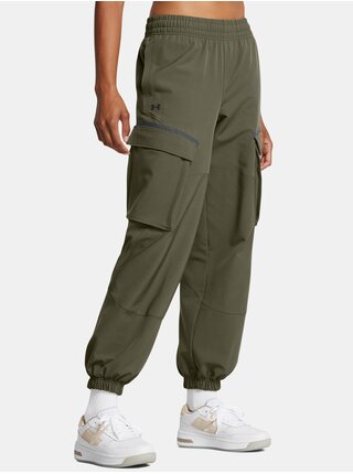 Dámske nohavice Under Armour Unstoppable Cargo Pant-GRN