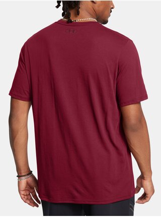Pánské tričko Under Armour UA TEAM ISSUE WORDMARK SS-RED