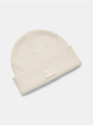 Pánská čepice Under Armour UA Halftime Shallow Cuff-WHT