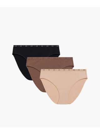 Dámske nohavičky ATLANTIC high sport leg 3Pack
