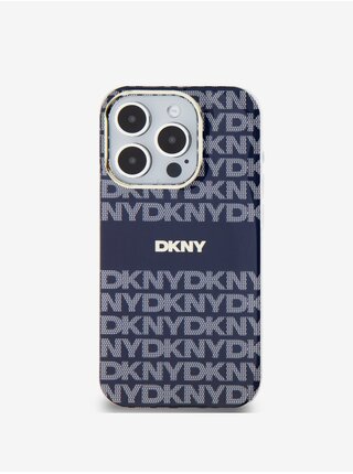 PC/TPU Repeat Pattern Tonal Stripe Magsafe Zadní Kryt pro iPhone 14 Pro Max Blue DKNY