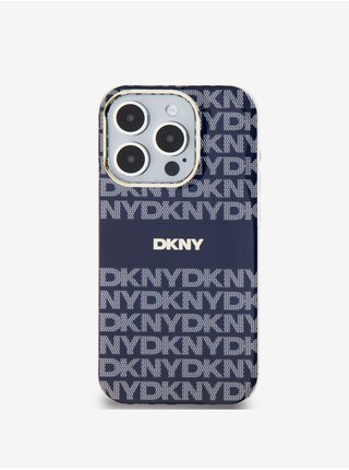 PC/TPU Repeat Pattern Tonal Stripe Magsafe Zadní Kryt pro iPhone 13 Pro Max Blue DKNY