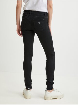 Černé dámské skinny fit džíny Guess Curve X