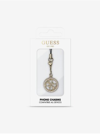 Guess Přívěsek 4G Strass Metal Logo