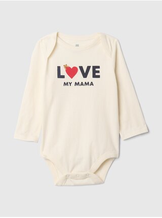 Baby body z organickej bavlny GAP