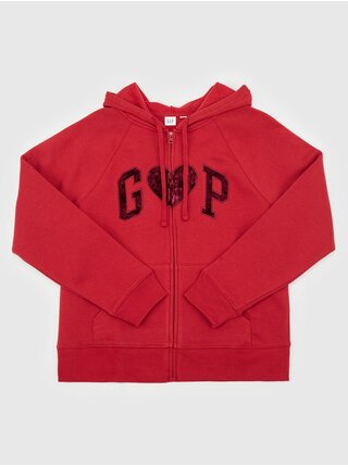 Mikina na zip s logem GAP