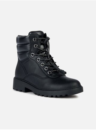 Černá dívčí kotníková obuv Geox Casey B ABX