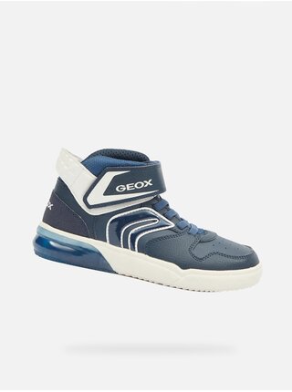 Modré chlapecké tenisky Geox Grayjay