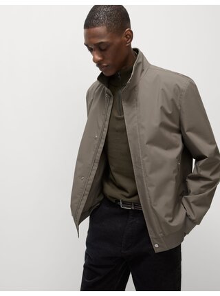 Bunda Bomber s technologií Stormwear™ Marks & Spencer hnědá