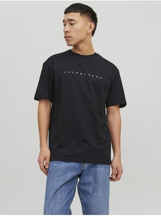 Černé pánské tričko Jack & Jones Star