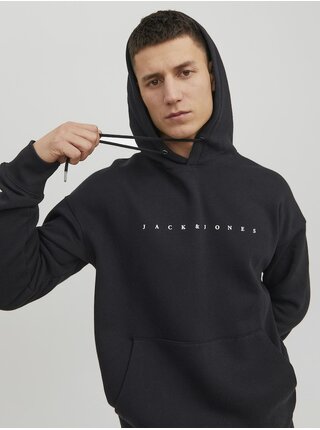 Čierna pánska mikina s kapucňou Jack & Jones Star