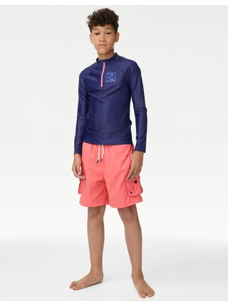 Plavecké šortky (2–16 let) Marks & Spencer oranžová