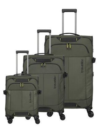 Sada cestovních kufrů Travelite Briize S,M,L Khaki