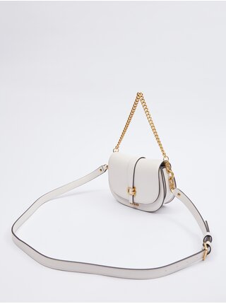 Krémová dámská crossbody kabelka Guess
