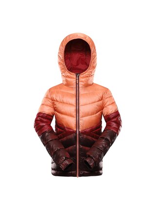 Dětská hi-therm bunda ALPINE PRO ROGO peach pink