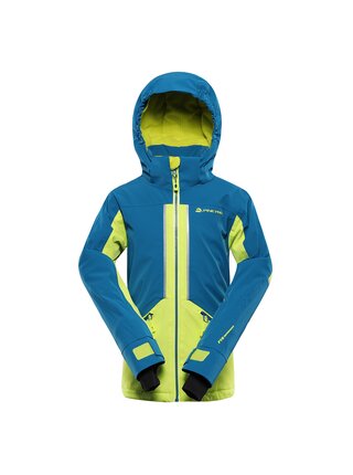 Dětská lyžařská bunda s membránou ptx snow ALPINE PRO REASO mykonos blue