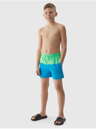 Chlapecké plážové šortky typu boardshorts 4F - modré