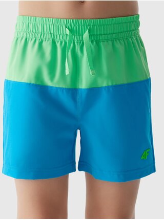 Chlapecké plážové šortky typu boardshorts 4F - modré