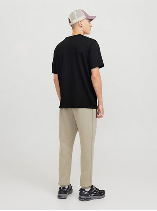 Čierne pánske tričko Jack & Jones Fusion