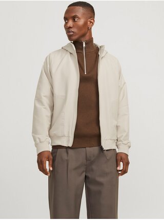 Béžová pánská bunda Jack & Jones Perfect