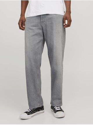 Světle šedé pánské loose džíny Jack & Jones Eddie