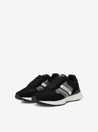 Šedo-černé pánske tenisky Jack & Jones