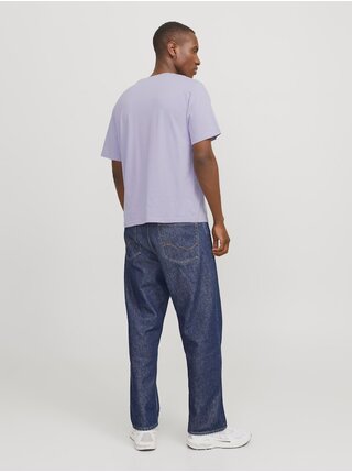 Světle fialové pánské tričko Jack & Jones Star