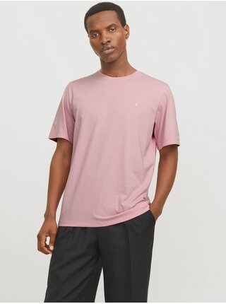 Růžové pánské tričko Jack & Jones Paulos