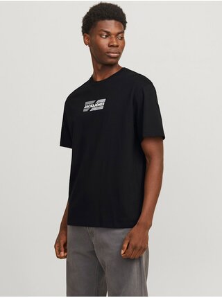 Čierne pánske tričko Jack & Jones Corp