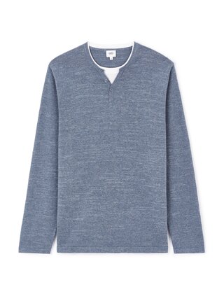 Svetr henley Gelano Celio