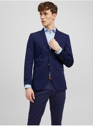 Tmavomodré pánske sako Jack & Jones Franco
