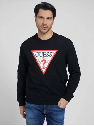 Černá pánská mikina Guess Audley