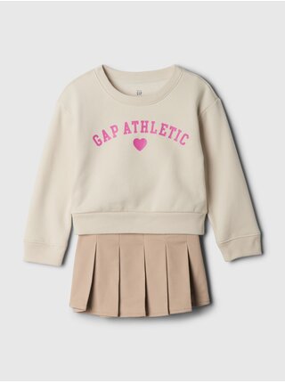 Baby set mikiny a kraťasové sukně Gap Athletic GAP