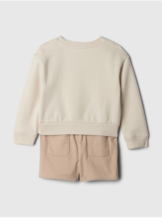 Baby set mikiny a kraťasové sukně Gap Athletic GAP