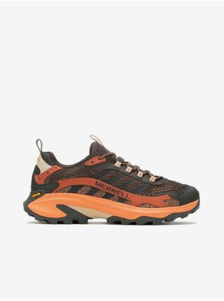Oranžovo-sivé pánske outdoorové tenisky MERRELL Moab Speed ​​2
